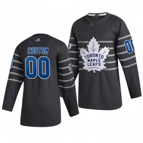 Toronto Maple Leafs Custom Grau Adidas 2020 NHL All-Star Trikot Authentic - Herren